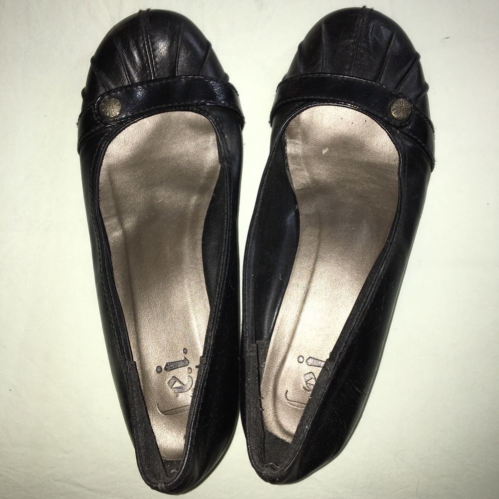 Black Kitten Pumps with New Bottoms!